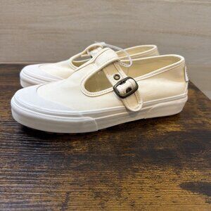 Vans Mary Jane Style 93 Buckle Strap Women’s Shoes Classic White Canvas Size 7